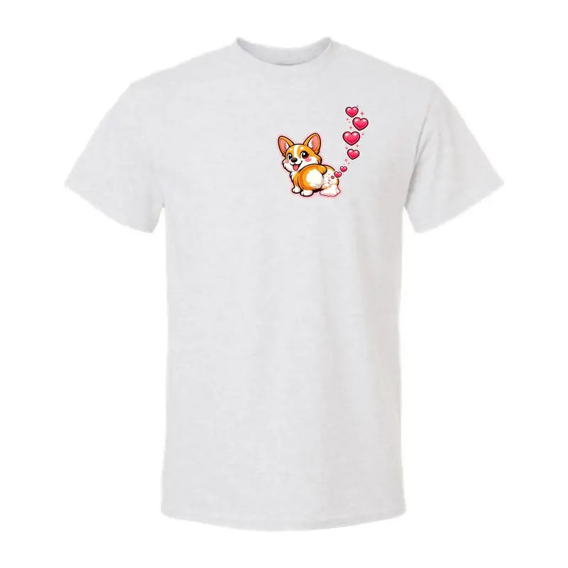 Therapy? Nah, I’ll Just Corgi My Problems Away T-Shirt - Unisex, Farting Hearts & Cute Dog Shenanigans Edition!