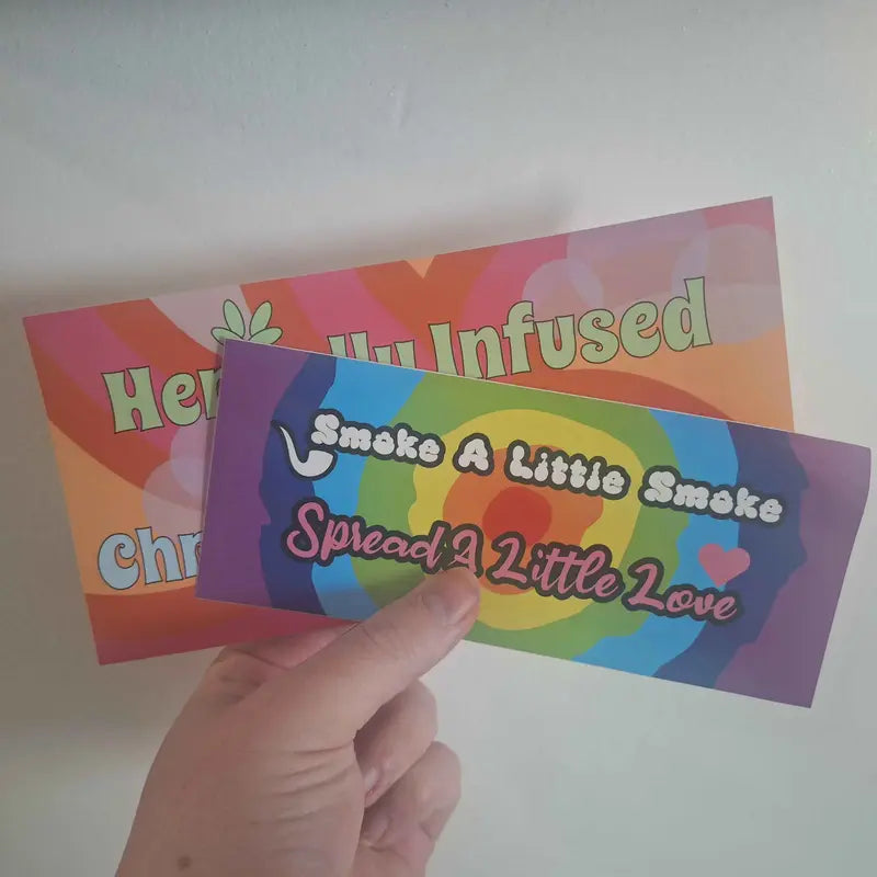Herbally Infused & Chronically Bemused Bumper Sticker