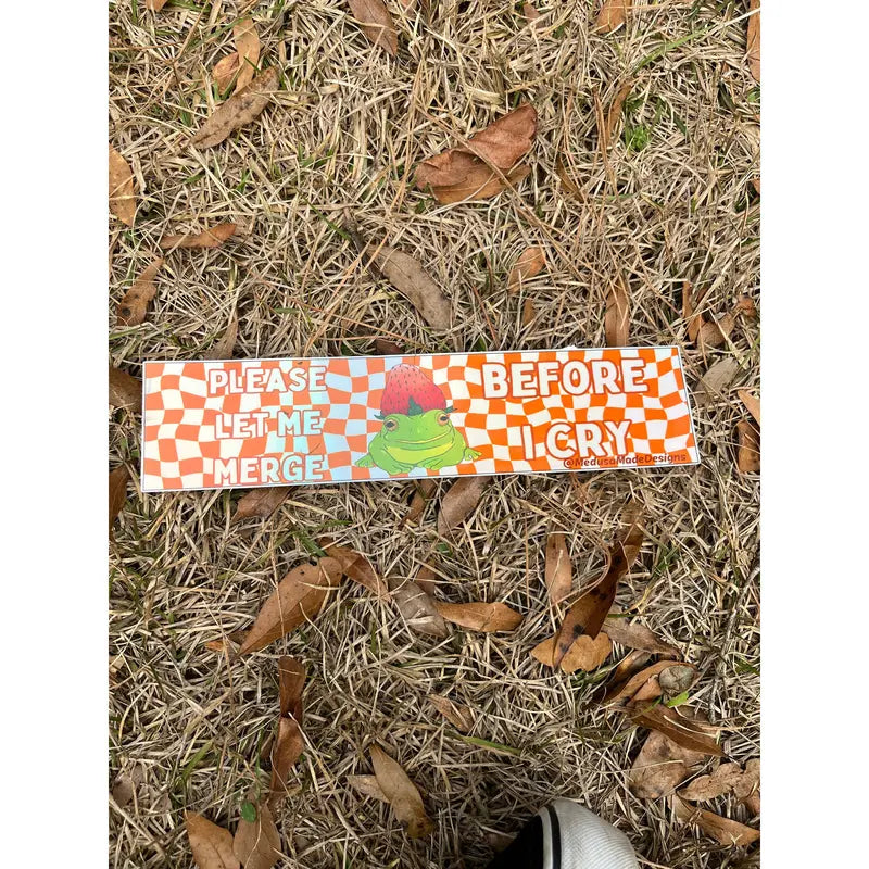 Merge Happens: Holographic Bumper Sticker for the Hopelessly Optimistic!