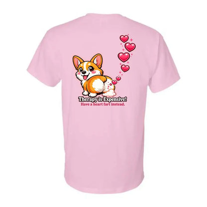 Therapy? Nah, I’ll Just Corgi My Problems Away T-Shirt - Unisex, Farting Hearts & Cute Dog Shenanigans Edition!