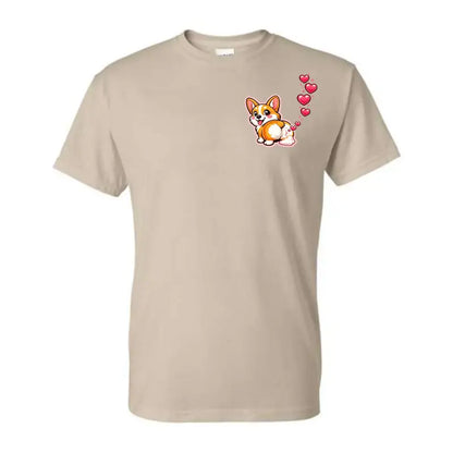 Therapy? Nah, I’ll Just Corgi My Problems Away T-Shirt - Unisex, Farting Hearts & Cute Dog Shenanigans Edition!